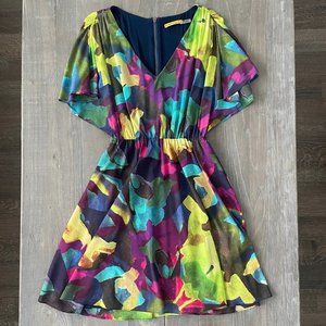 Alice + Olivia Multi-Colour Silk Dress